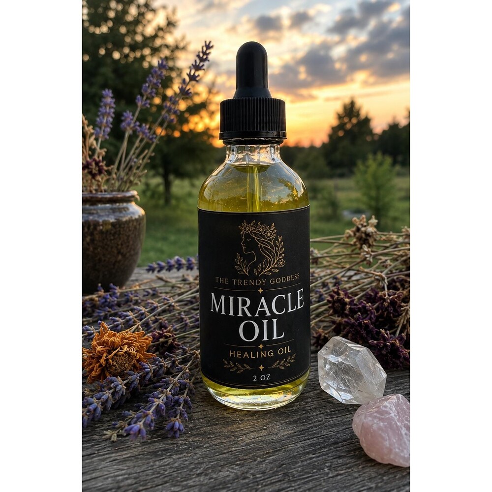 Miracle Oil -Organic Healing Oil for Eczema, Psoriasis, Cuts, Scrapes, and Burns